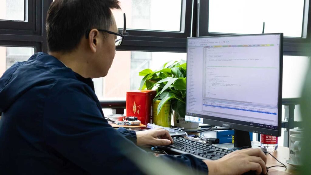 Software engineer developing custom firmware and coding for wireless charger IC controllers.