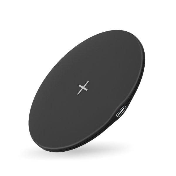 Promotional lightweight wireless charging pad with printed brand logo