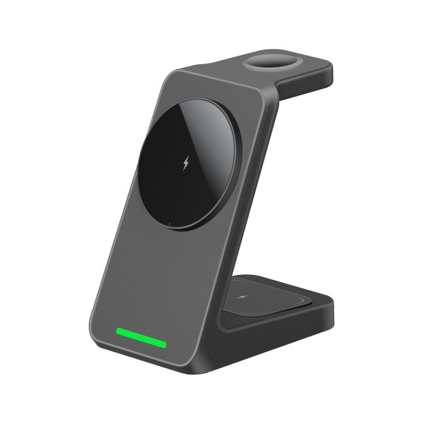Wholesale customizable 3-in-1 magnetic charging tree for private label branding